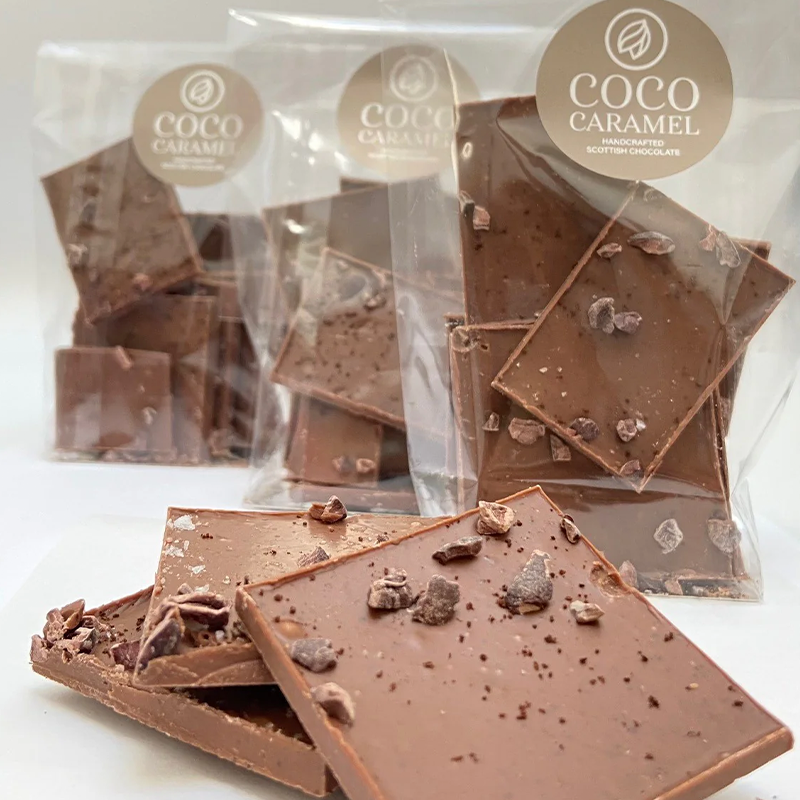 Milk Chocolate Coffee Shards