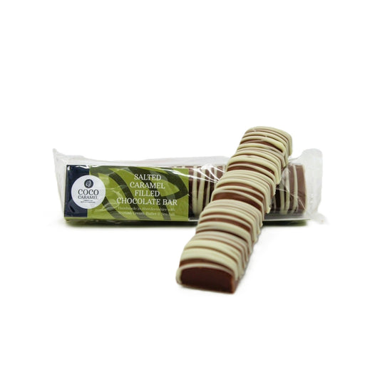 Salted Caramel Filled Chocolate Bar