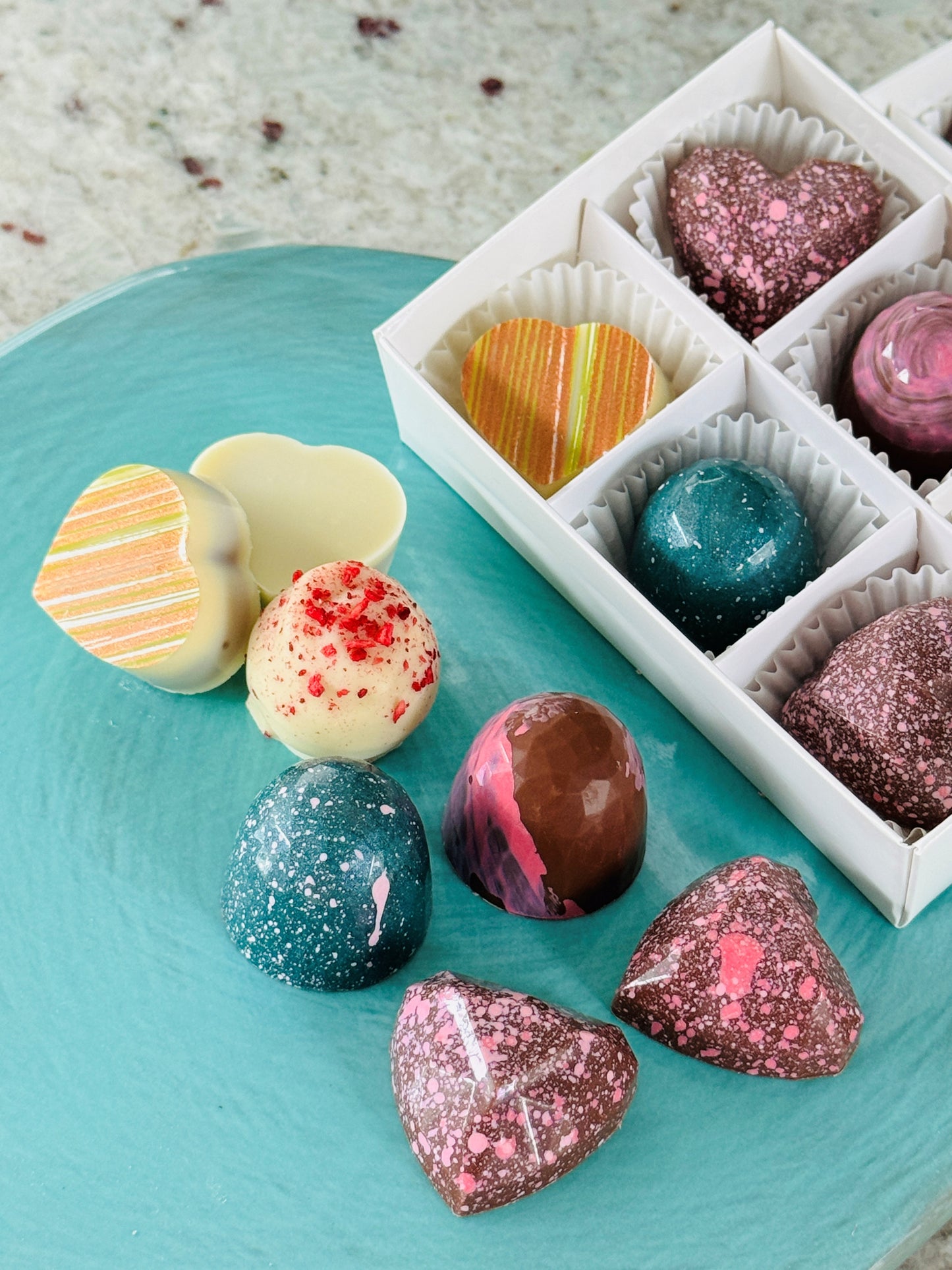 Spring Seasonal Collection of Caramels & Praline