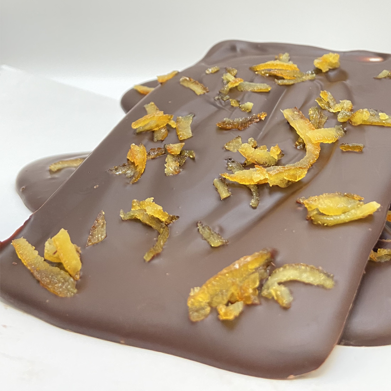 Dark Chocolate & Orange Shards