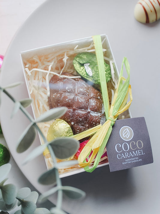 Salted Caramel Filled Easter Egg