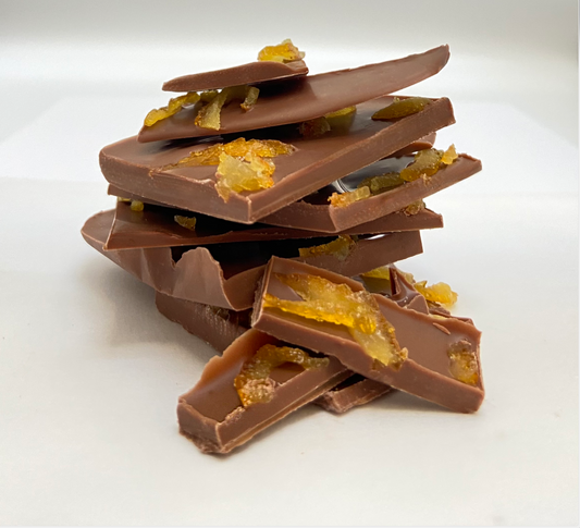 Milk Chocolate & Orange Shards