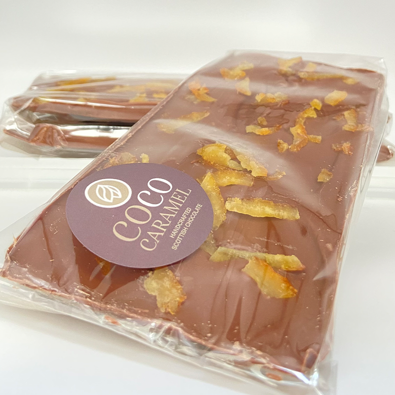 Milk Chocolate & Orange Bar