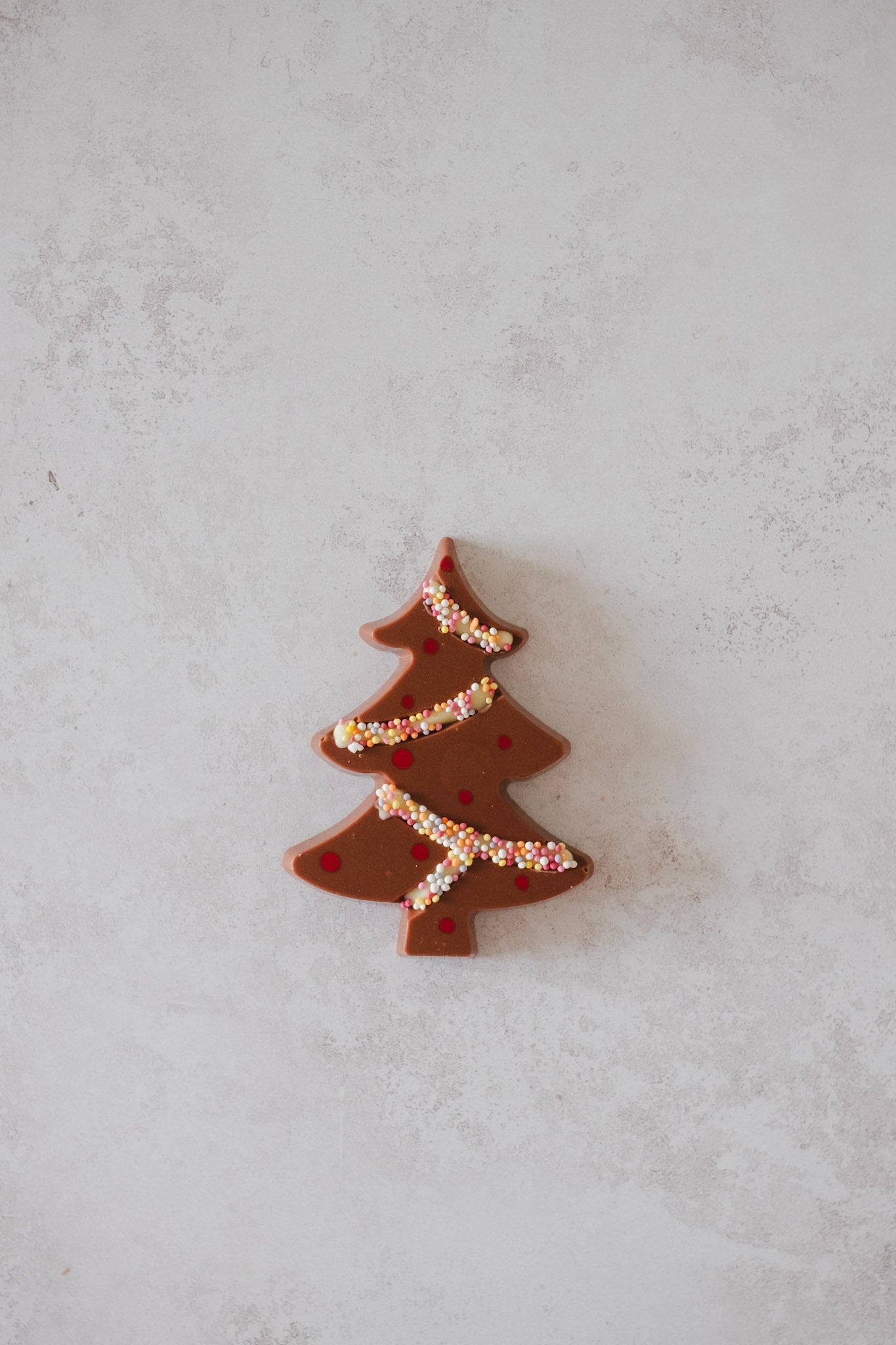 Solid Chocolate Christmas Trees