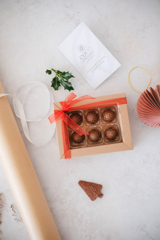 Christmas House Salted Caramel Pine Cones