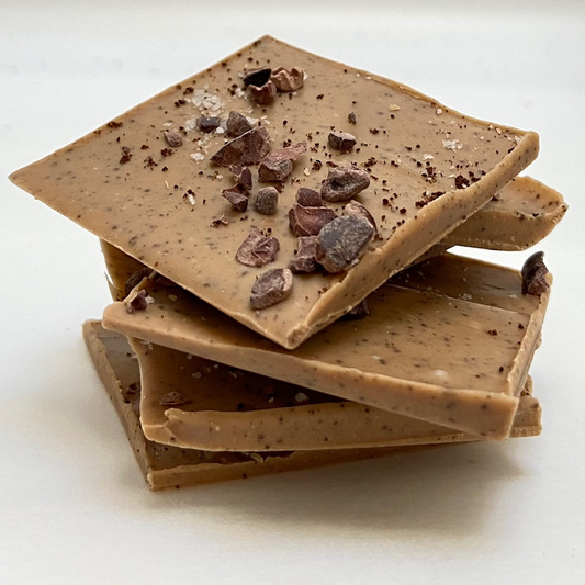 Caramel Chocolate Coffee Slab