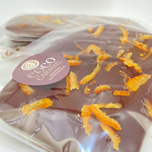 Dark Chocolate & Orange Slab