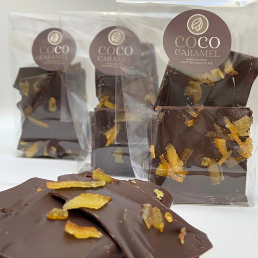 Dark Chocolate & Orange Shards