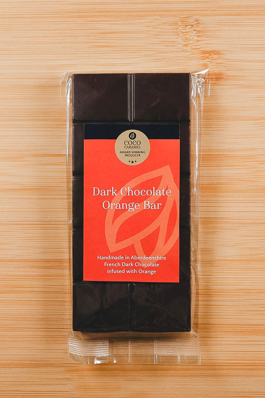 Dark Chocolate & Orange 90g Bar