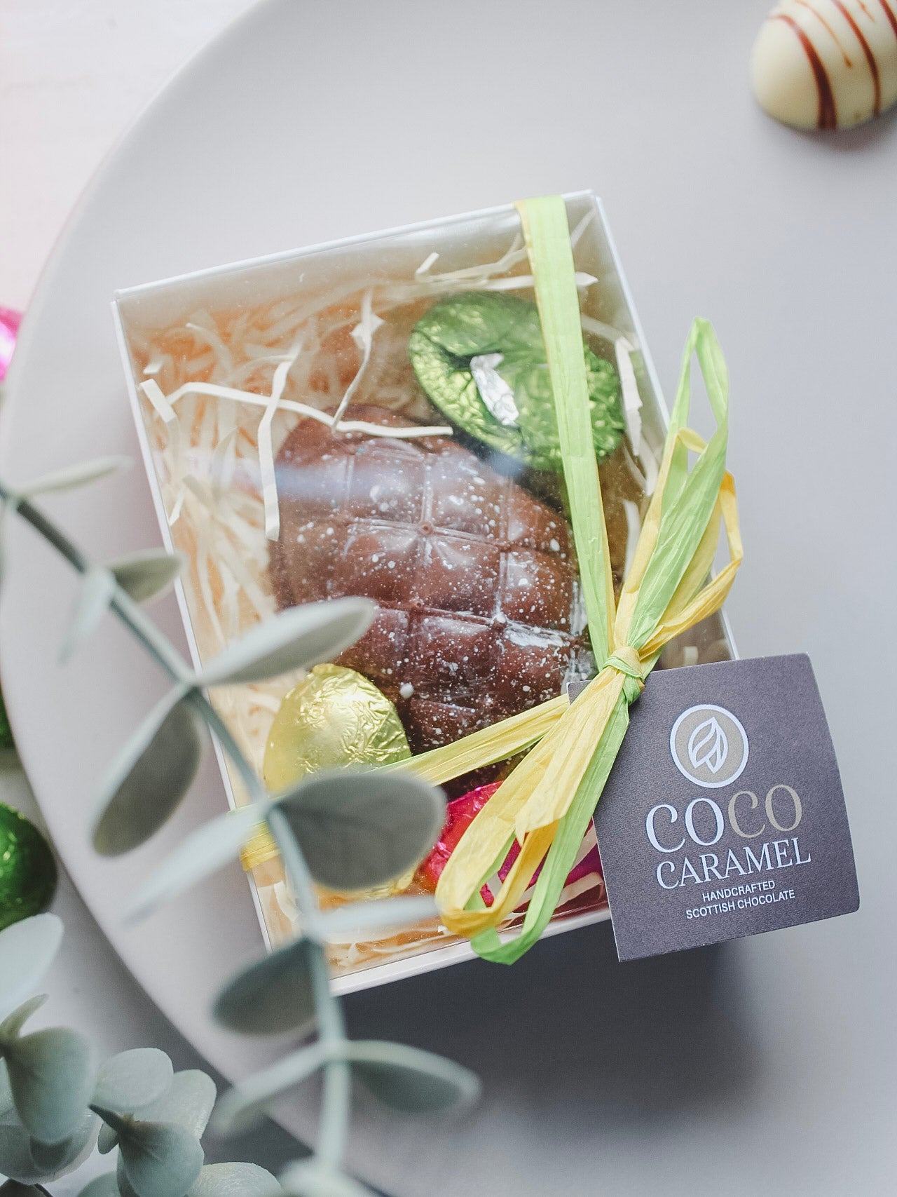 Seville Orange Caramel Caramel Filled Egg