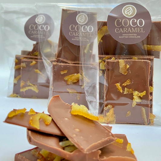 Milk Chocolate & Orange Shards