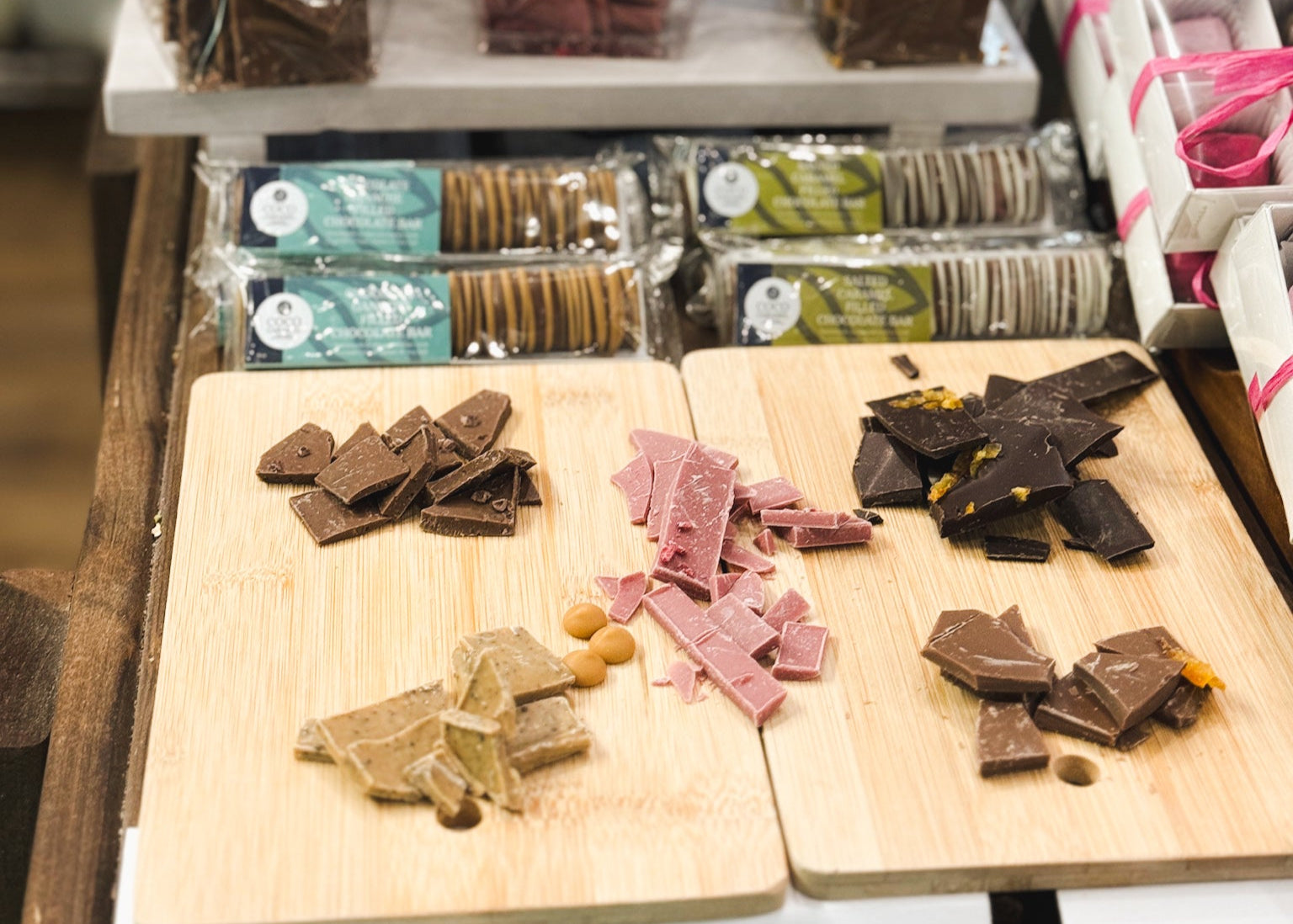 a tasting session at rosemount market 