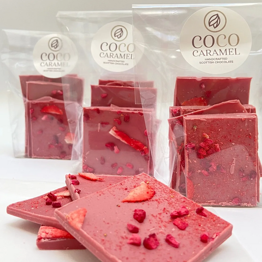 Ruby & Berries Chocolate Shards